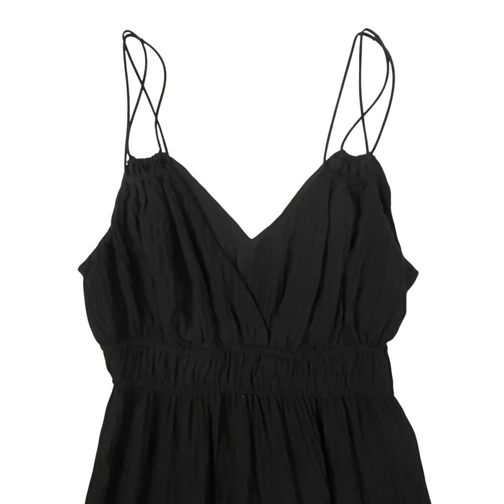Anthropologie Hutch Tiered V-Neck Maxi Dress - Black - Size Small - Picture 4 of 7
